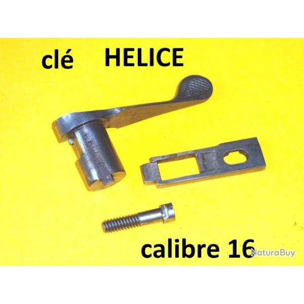 cl complte fusil juxtapos hammerless HELICE calibre 16 - VENDU PAR JEPERCUTE (SZA997)