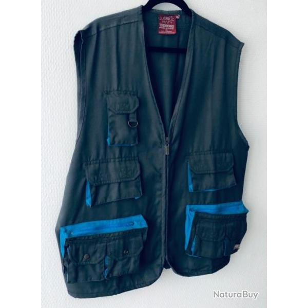 Gilet XXL pche, chasse, photo, voyage, porte outils neuf