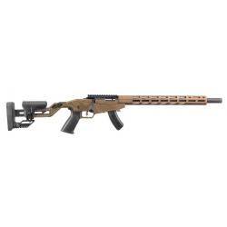 RUGER PRECISION RIMFIRE BRONZE .22LR 10CPS 18" 46CM FILETE  EN STOCK ....