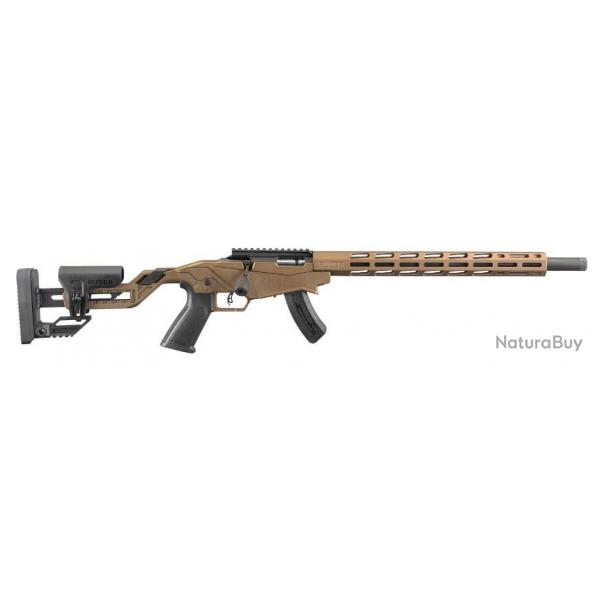 RUGER PRECISION RIMFIRE BRONZE .22LR 10CPS 18" 46CM FILETE  EN STOCK ....