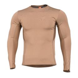 T-shirt thermorégulateur Pentagon Apollo Activity ml - Coyote / L