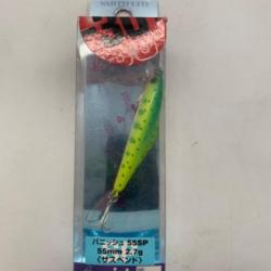 Leurre dur Smith LTD minnow panish 2,7 gr vert