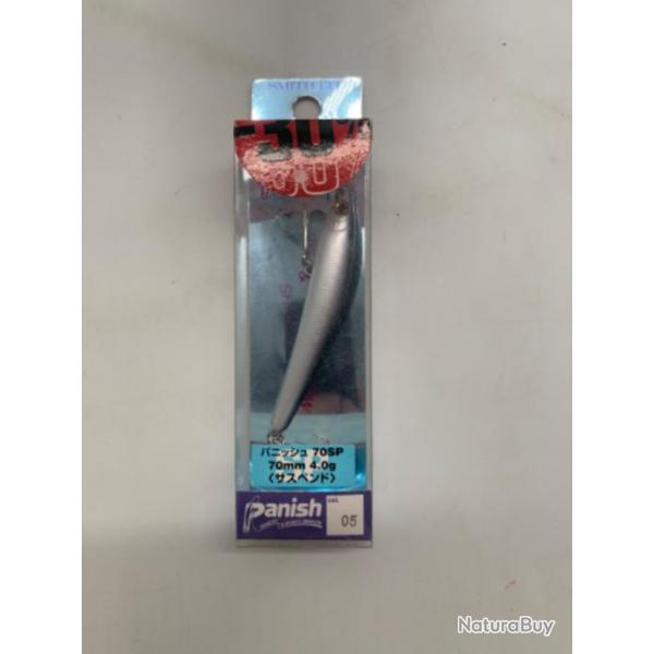 Leurre dur Smith LTD minnow panish 4 gr blanc