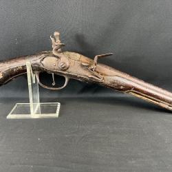 PISTOLET A SILEX 18eme siècle