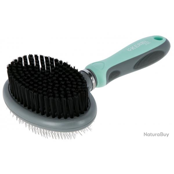 Brosse double flexible pour chiens