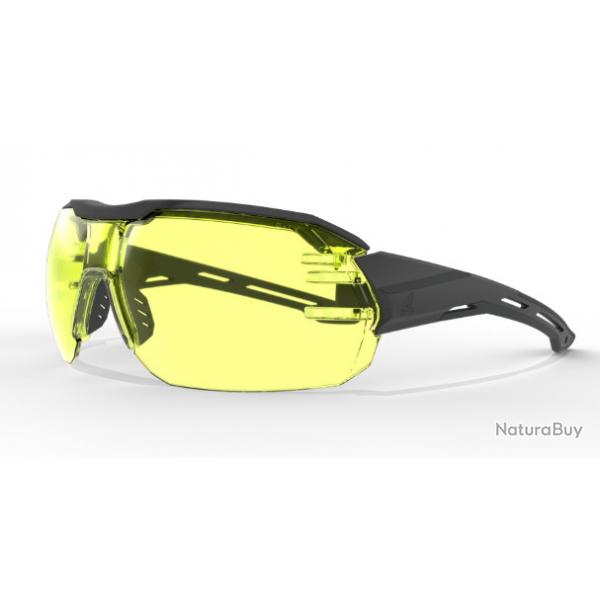 LUNETTES EDGE TACTICAL KABRU - NOIRE - JAUNE