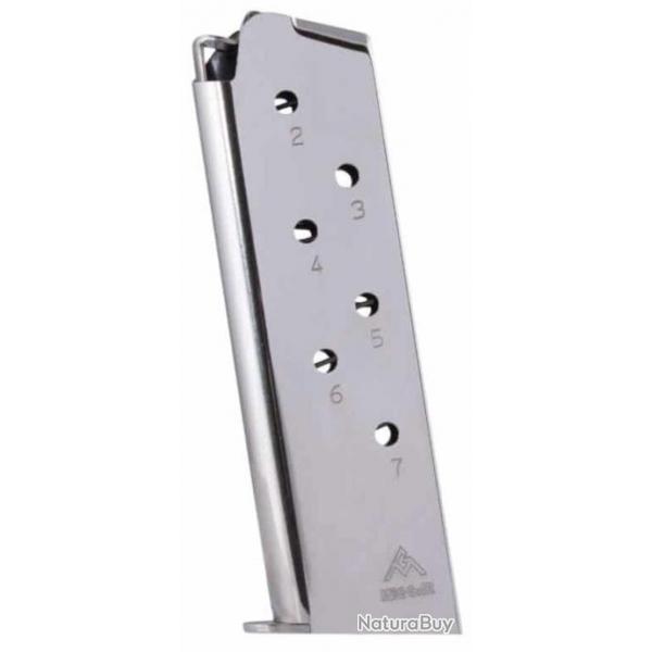 Chargeur MEC-GAR 1911 Full Size .45 ACP NICKEL