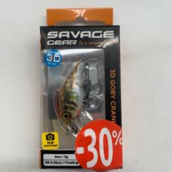 Leurre dur Savage Gear 3D goby cranck 3 gr