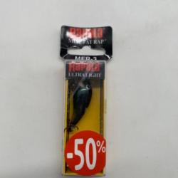 Leurre dur Rapala MFR-3 4 gr noir