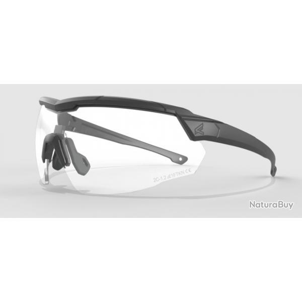 LUNETTES EDGE TACTICAL ROLLING THUNDER - NOIRE - INCOLORE