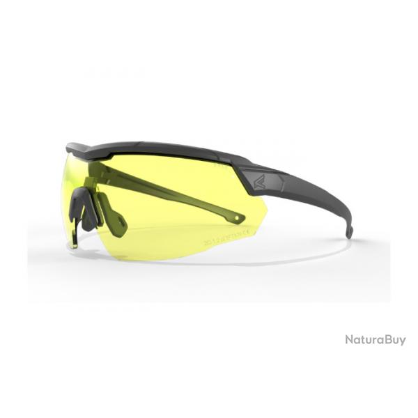 Lunettes Edge Tactical Sharp Edge Monture noire - Jaune