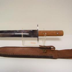 Dague de chasse avec son étui cuir