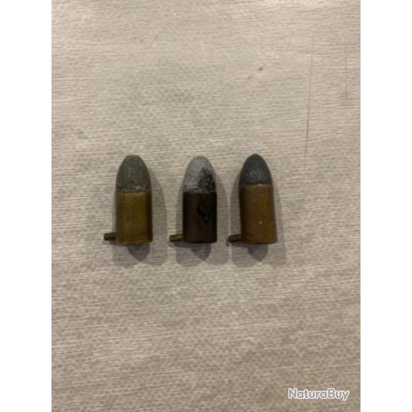 Munition 9mm  broches