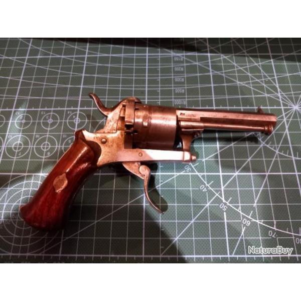 revolver broche type lefaucheux