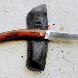Couteau pliant en bois de fer