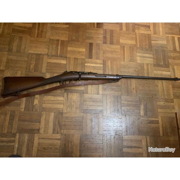 carabine gras ( 1886 ) 16 65 . Bois en bon tat, canon propre, bon tat gnral
