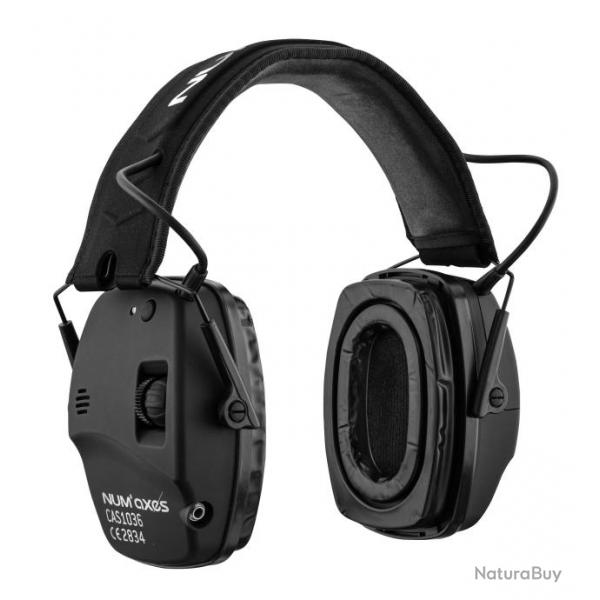 Casque antibruit Num'Axes Bluetooth CAS1036 Noir - Noir