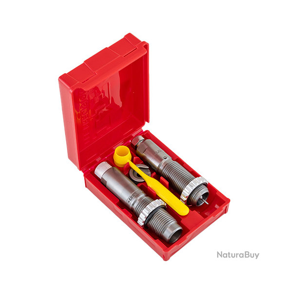 Jeux d'Outils LEE Precision Carbure ou Acier avec Support de Douille - 444 MARLIN 3-Die Set