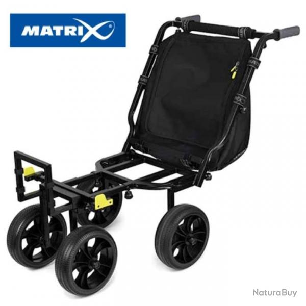 Chariot de pche Matrix Compact 4 Wheel Transporter