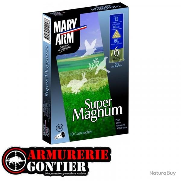 Cartouches MARY ARM SUPER MAGNUM 12/89/60 n2 Bourre  Jupe