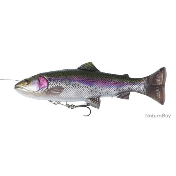 Leurre Souple SAVAGE GEAR 4d Line Thru Tail Trout 20cm Rainbow Trout