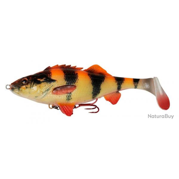 Leurre Souple SAVAGE GEAR 4D Perch Shad 17,5cm Albino