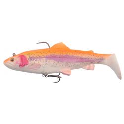 Leurre Souple SAVAGE GEAR 4D Trout Rattle Shad 12,5cm Golden Albino