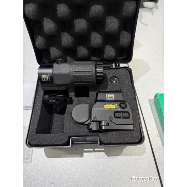 EOTECH EXPS 2-2 AVEC MODULE GROSSISSEMENT G33 ET MONTAGE STS