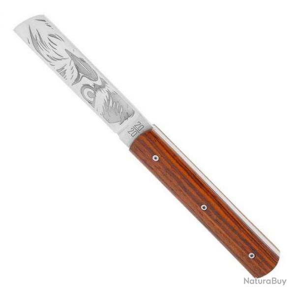 Couteau le 20/20 dcor aigle (cocobolo) [Le Fidle]