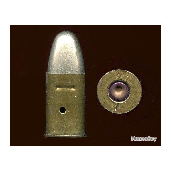 .455 Webely Mk VI - marquage :  K40 VI - longue balle nickel pointe arrondie