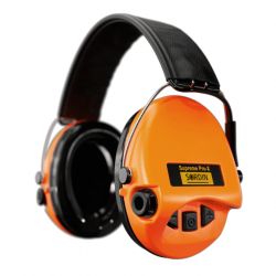 Casque Anti-Bruit Électronique Sordin Supreme Pro X Cuir - orange