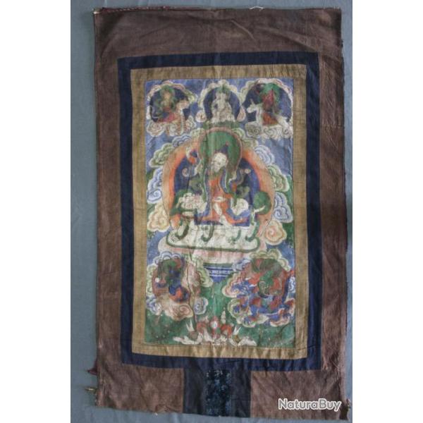 Thangka reprsentation Thsering Ma "la mre Vertueuse" - Tibet, Mongolie 19e sicle