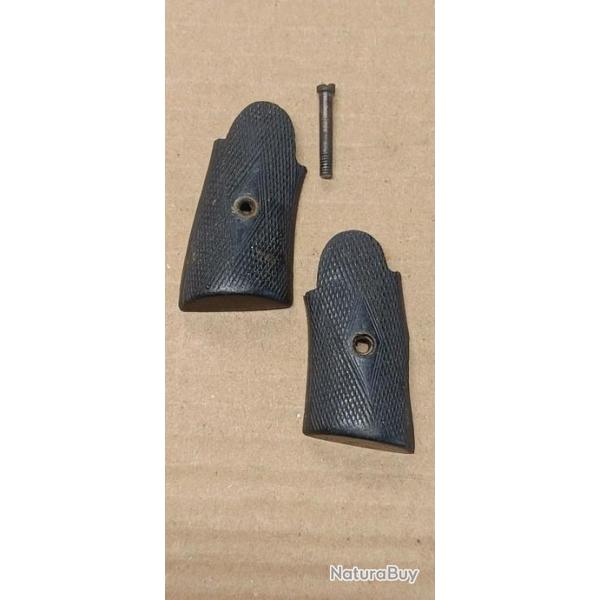 plaquettes poigne pour revolver type bulldog velodog lefaucheux... (X13)