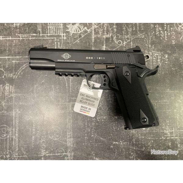 PISTOLET GSG 1911 SILENCIEUX FACTICE CALIBRE 22 LR