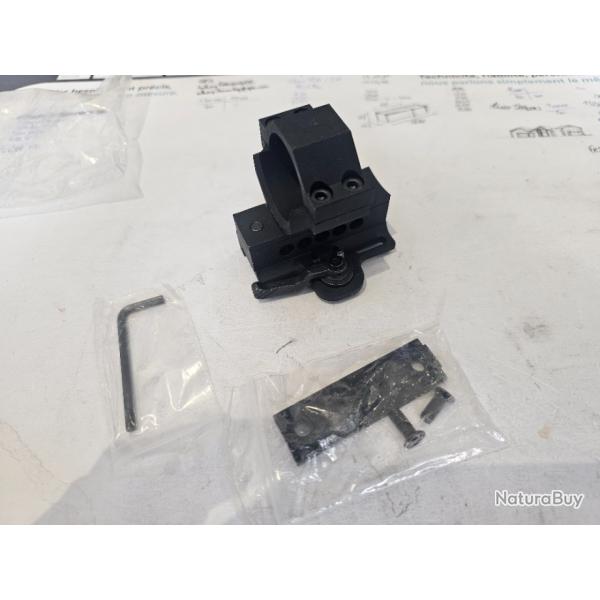 Montage haut QD pour Red Dot Sight 30mm + spacer