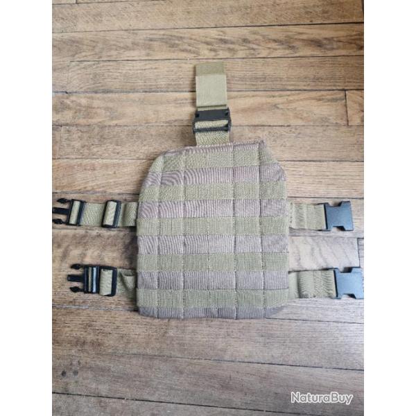 Plaque de cuisse MOLLE - TAN