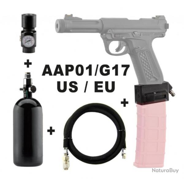 Pack air pour AAP-01 EU | BO manufacture (0000 0929) - Airsoft