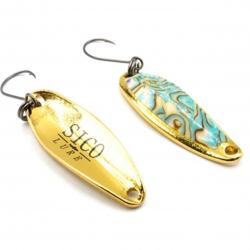 Cuiller Ondulante Sico Lure Sico Nacre 4,5g 4,5g Bleu Nacre