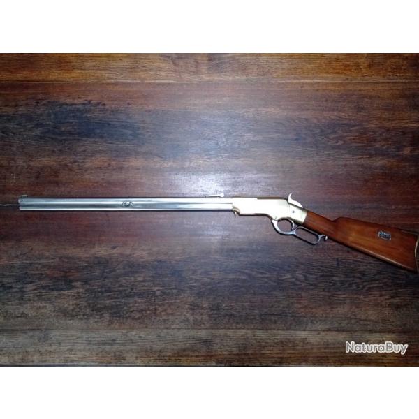 Replique UBERTI de fusil HENRY 1860 - anne 1980 - cal .44-40 WCF - TBE