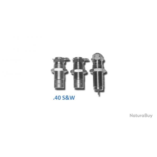 Dillon - Jeu de 3 Outils cal .40 SW - 14398