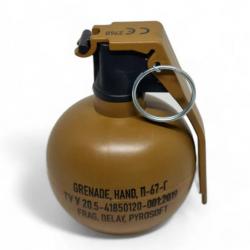 Grenade entrainement Type americain M67 à projectile