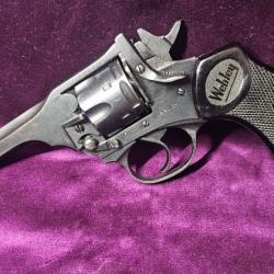 Revolver WEBLEY & Scott Ltd, MARK IV, WAR FINISH!! Cal.38S&W, Catégorie B