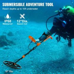 Détecteur de métaux PRO étanche et submersible IP68