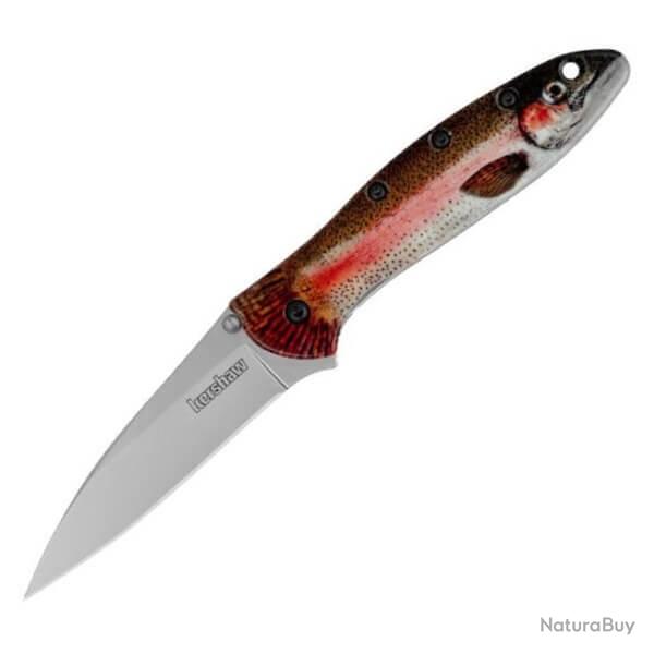 KS.1660TROUT Couteau pliant Kershaw "LEEK Rainbow Trout"