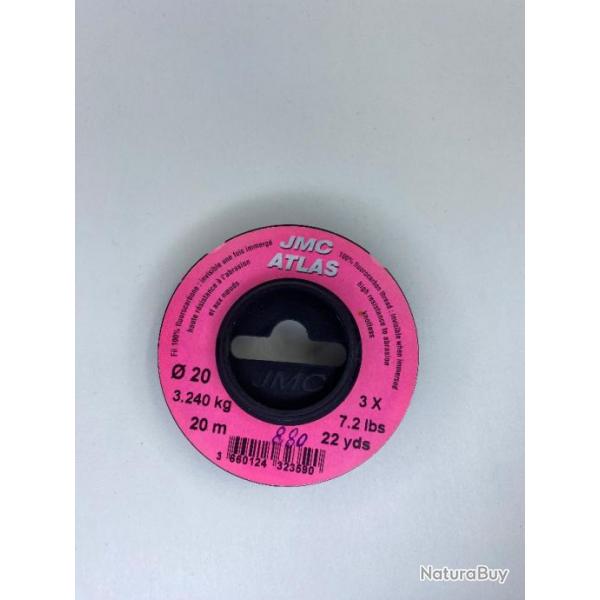 Fil ATLAS 100% fluorocarbone JMC 20