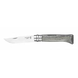 COUTEAU OPINEL TRADITION N°08 BOULEAU LAMELLE GRIS (015731)