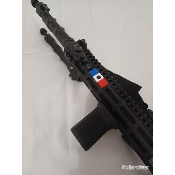 Clip Drapeau Franais pour M-lok - French Flag M-lok clips