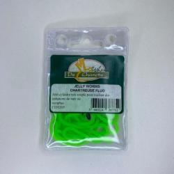 Jelly worms fluo MOUCHES DE CHARETTE