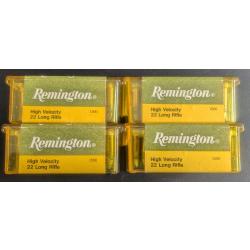 400 (4x100) cartouches .22 LONG RIFLE - REMINGTON "HIGH VELOCITY"