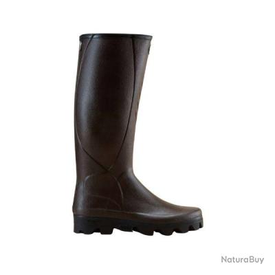 Bottes De Pluie Homme Le Chameau Quarzon Jersey - 4 Zones, Semelle Grip, Ajustable
